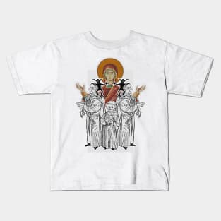 From Byzantium the prophecy of the evil that does not protect itself, get rid of it and pray Kids T-Shirt